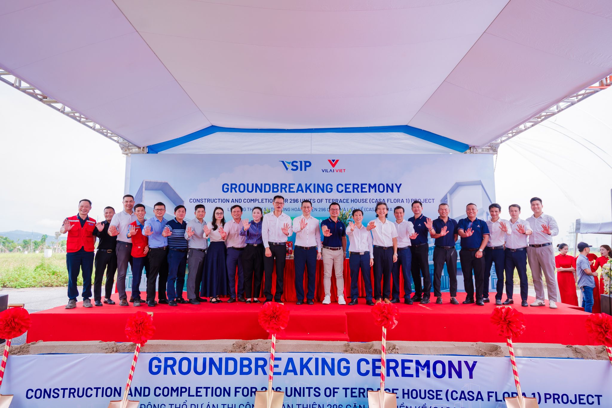 VSIP Nghệ An - 296 căn nhà liền kề