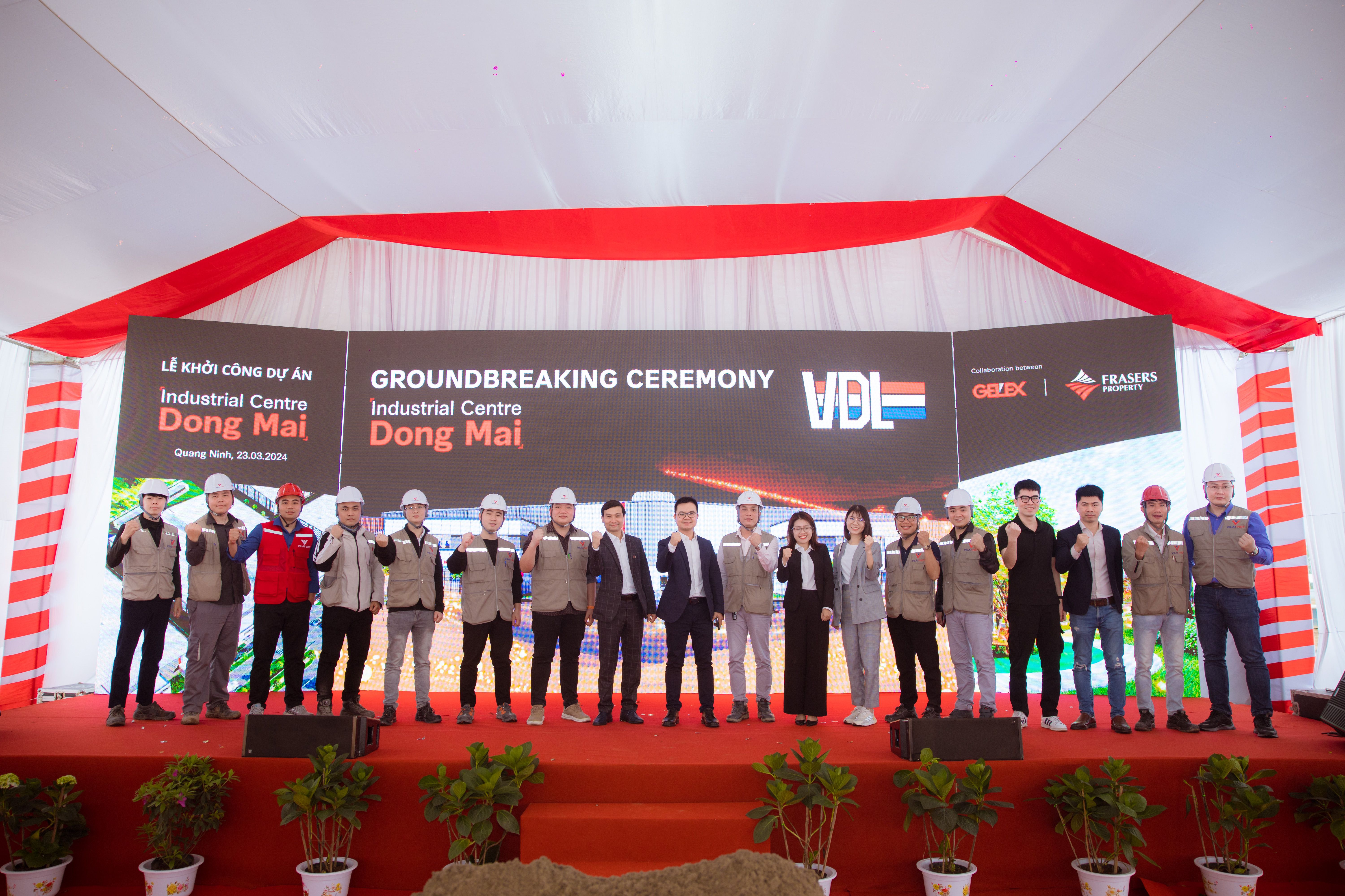 Dong Mai Industrial Centre officially started construction