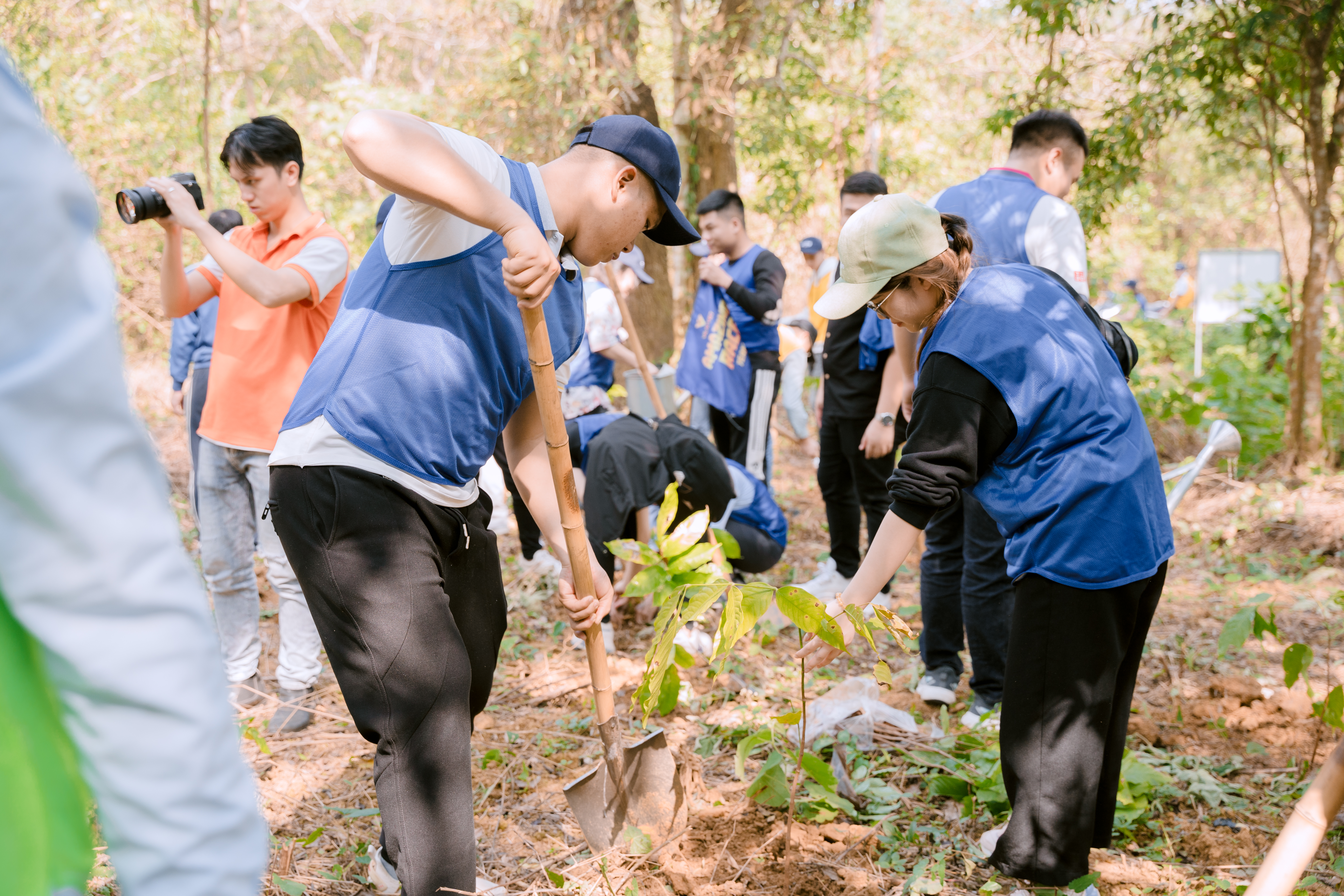Vilai Viet organized G.I.F.T - an internal tree-planting event before.