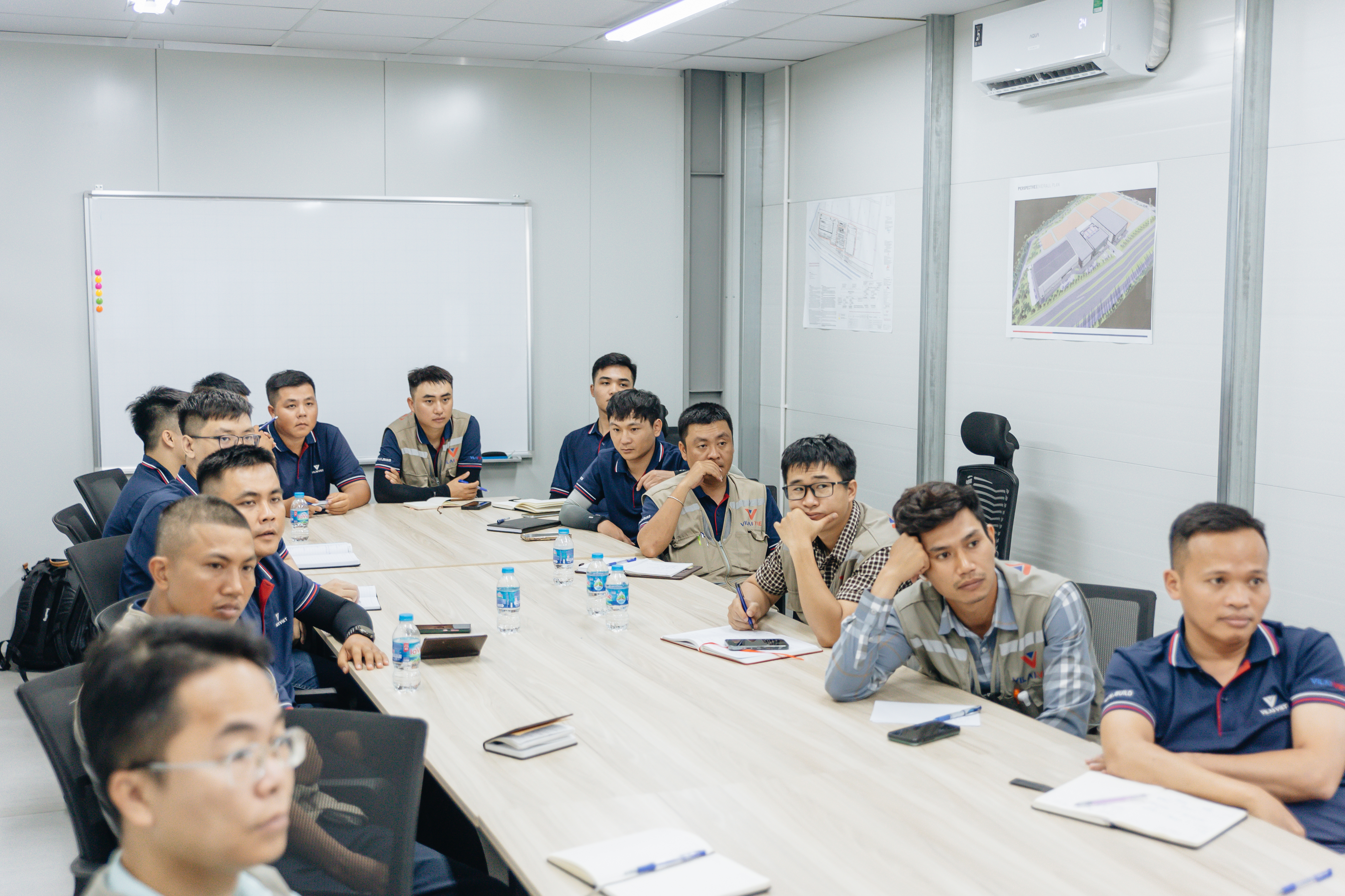 Sustainable contractor Vilai Viet encourages capacity development through lesson learned sessions for engineers.